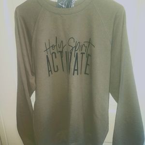 Holy Spirit Activate Womens Sweatshirt New